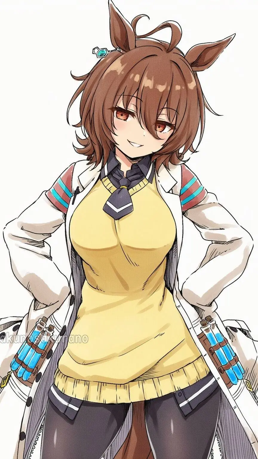 ai character: Agnes Tachyon  background