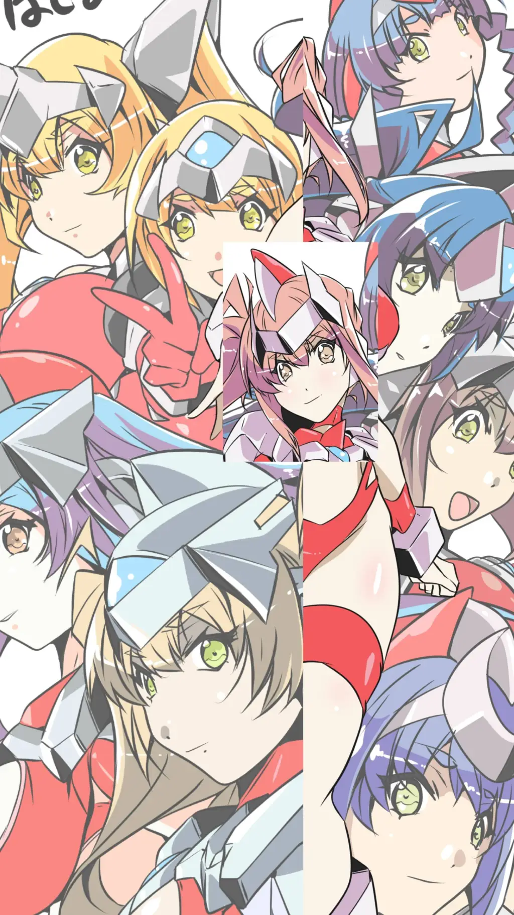 ai character: 9 Ultrawoman  background