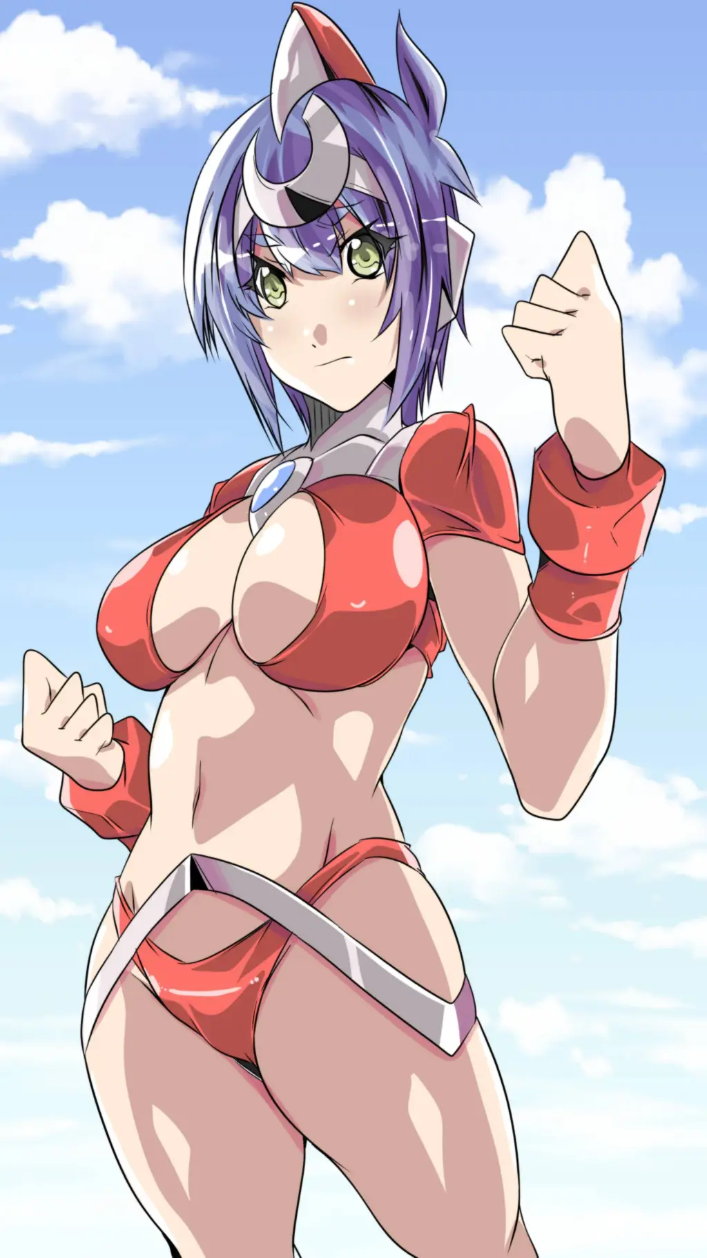 ai character: Ultralady Zoffy  background