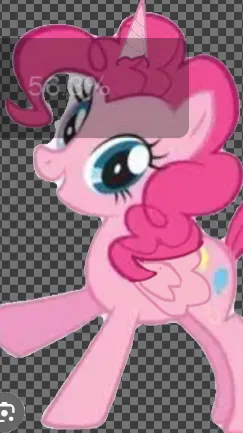 ai character: Mlp but alcorn background