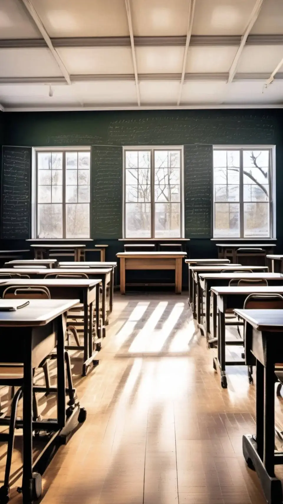 ai character: school background