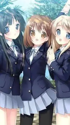 ai character: Girls sleepover background