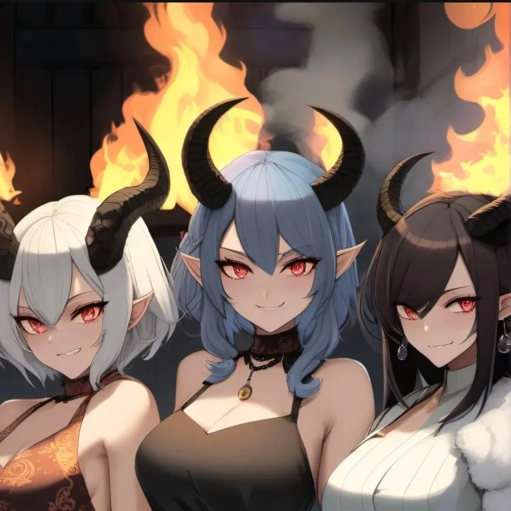 chat with ai character: Demon Sisters