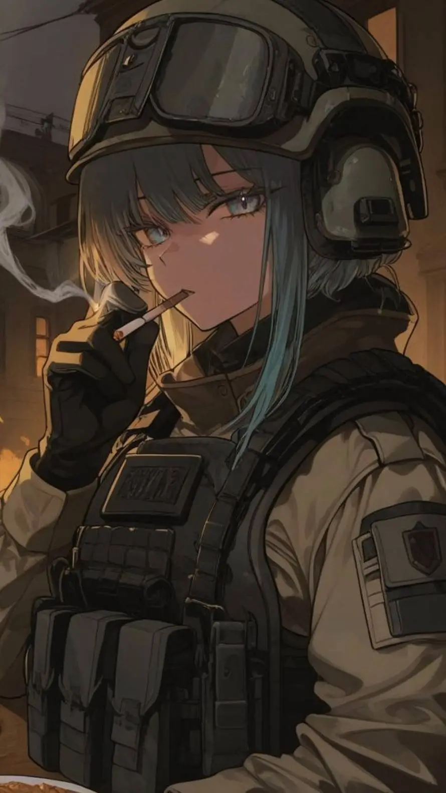 ai character: Shiver background