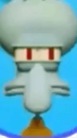 ai character: Squidward sigma background