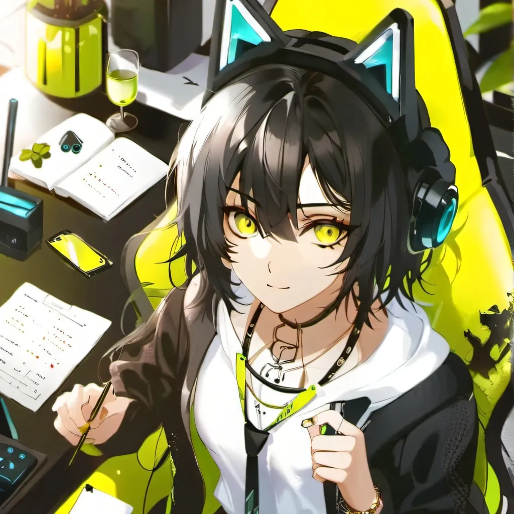 chat with ai character: gamer girlfriend 
