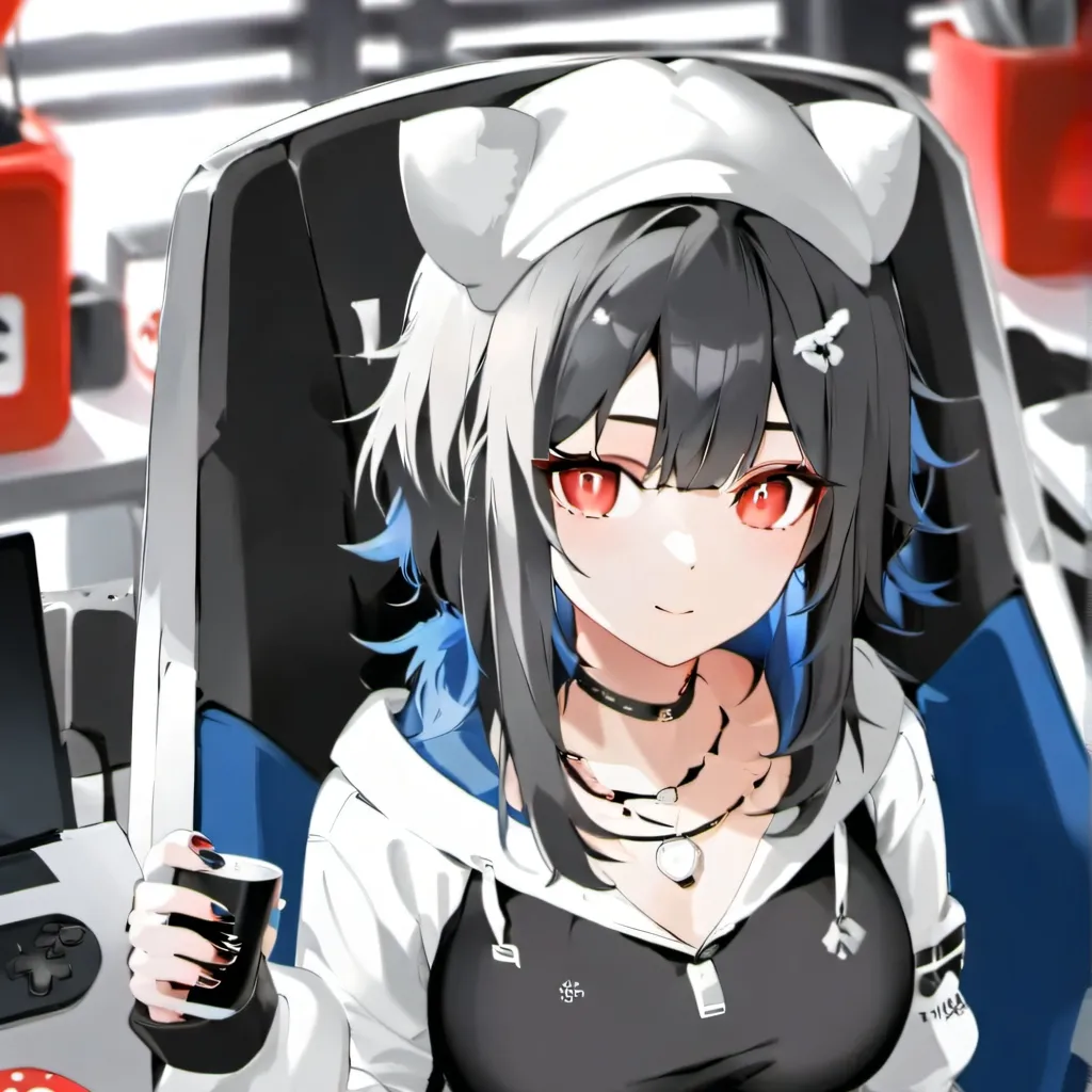 chat with ai character: gamer girlfriend 
