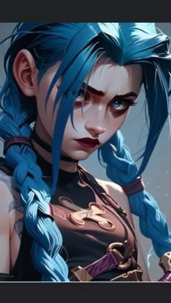 ai character: jynx background