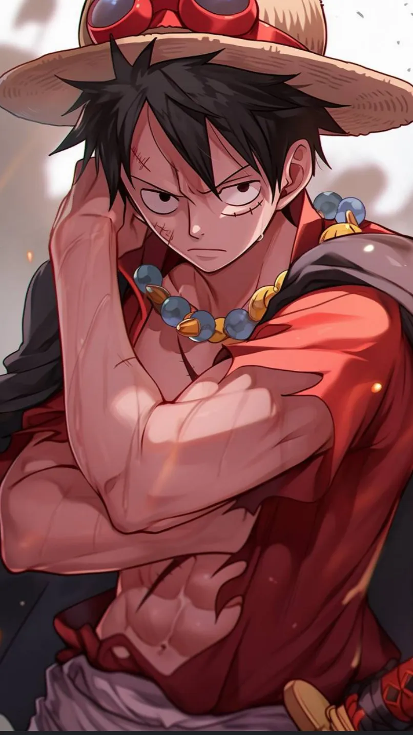ai character: Luffy (one piece) background