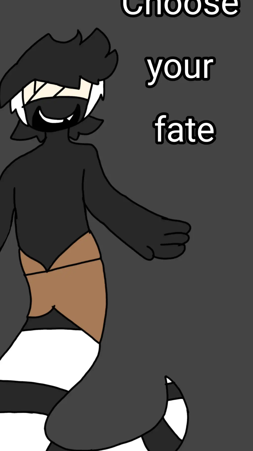 ai character: Tape Worm Cookie background