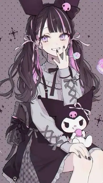 ai character: karomi💜💜💜💜💜💜💜💜💜💜💜💜 background