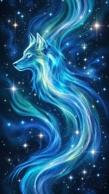 ai character: Galaxy background