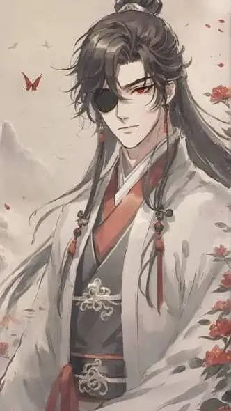 ai character: 🧿hua cheng 🧿 background
