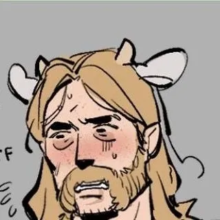 chat with ai character: Cow man?