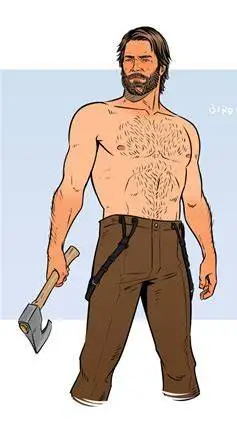 ai character: Lumberjack Arthur  background