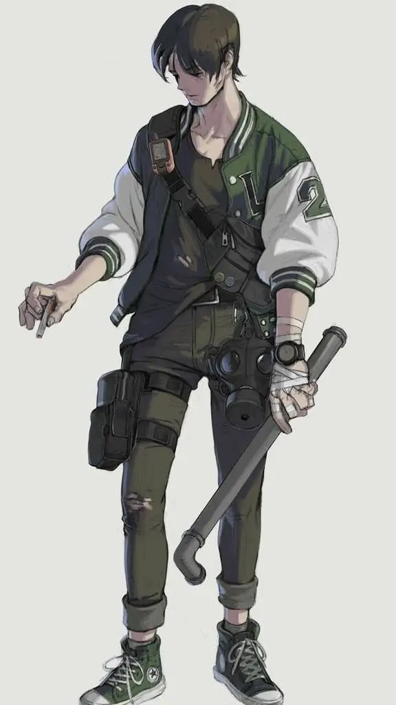 ai character: Kenny Robertson  background