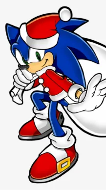 ai character: Santa Sonic background