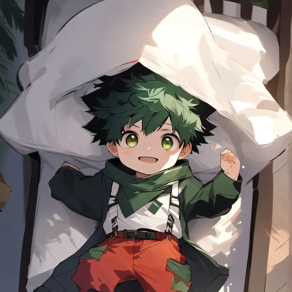 chat with ai character: Baby deku