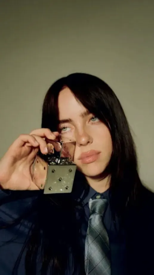 ai character: Billie Eilish  background