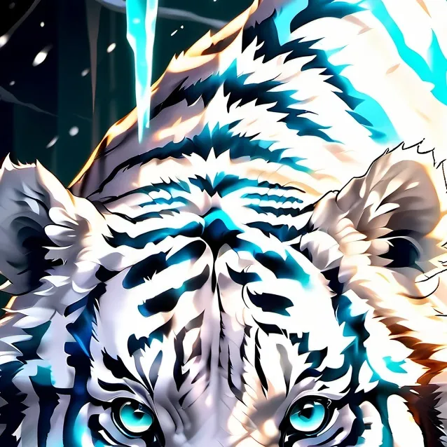 chat with ai character: ice tiger