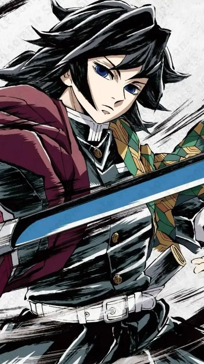 ai character: Tomioka Giyuu. background