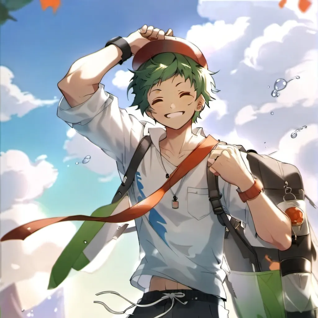 chat with ai character: Izuku Midoriya <3