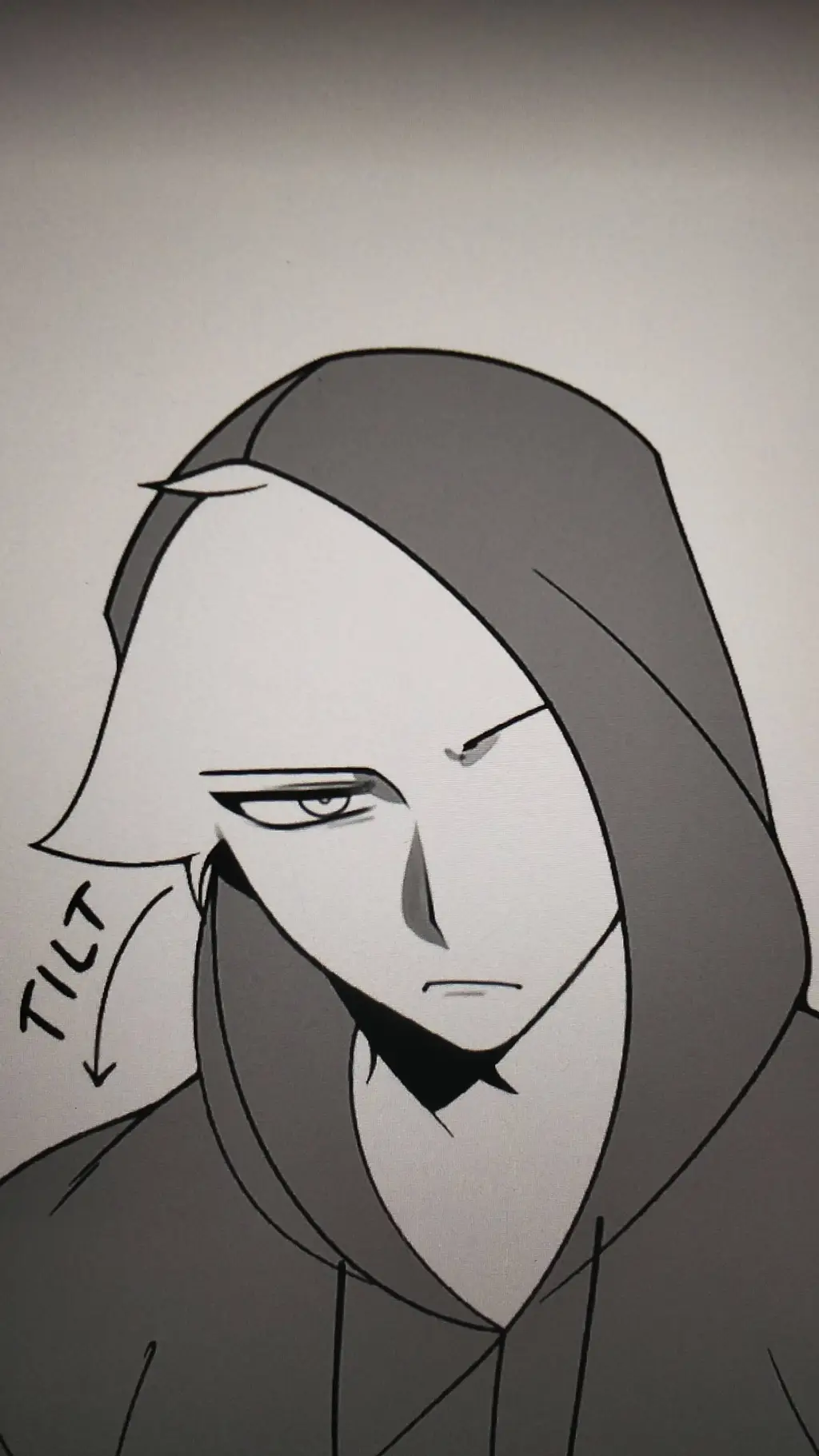 ai character: Hoodie guy background