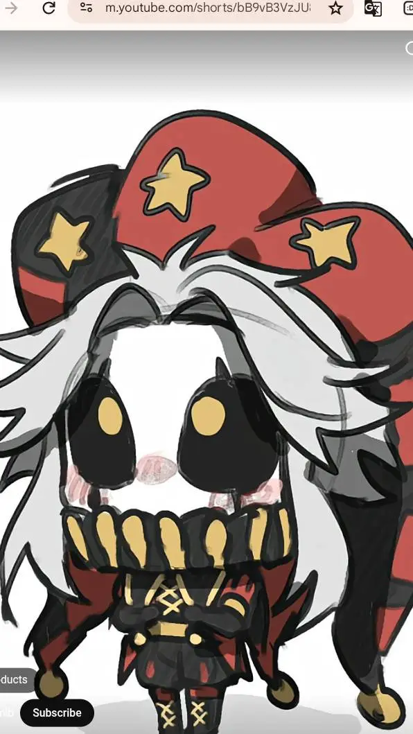 ai character: ☆CHIBI PIERROT☆ background