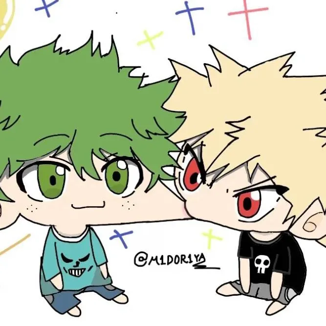 chat with ai character: Baby Deku&Bakugo!♪