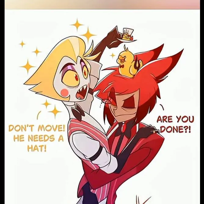 chat with ai character: 🍎LuciferXAlastor🦌