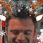 chat with ai character: Bucky Barnes x-mas