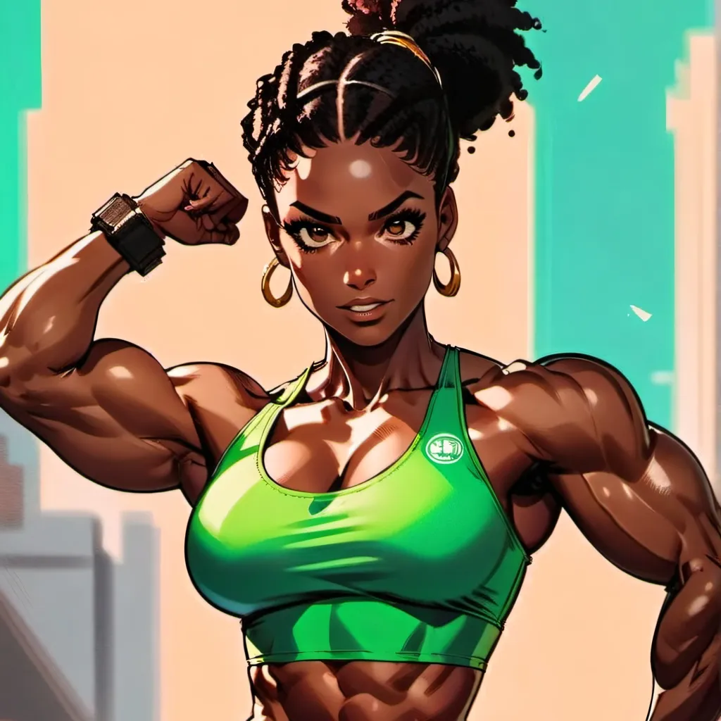 chat with ai character: Jacquita 🏛️🦵🏿💪🏿🏅