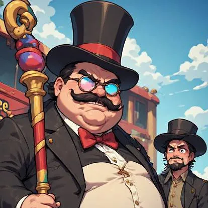 chat with ai character: Bizarre Bob 🌑🎪🤡💵