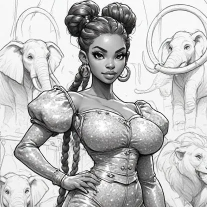 chat with ai character: Jasirinka  🐘🦁👢👑