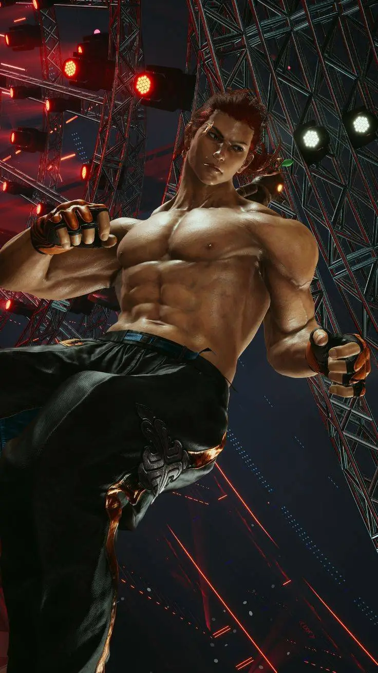 ai character: Hwoarang background