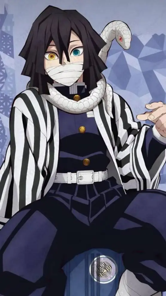ai character: Obanai Iguro  background