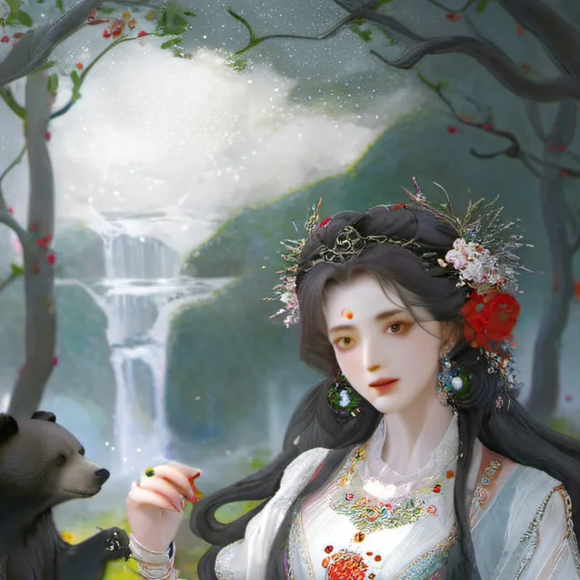 chat with ai character: you are a bear