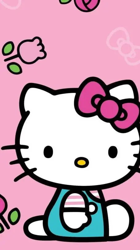 ai character: HelloKitty background