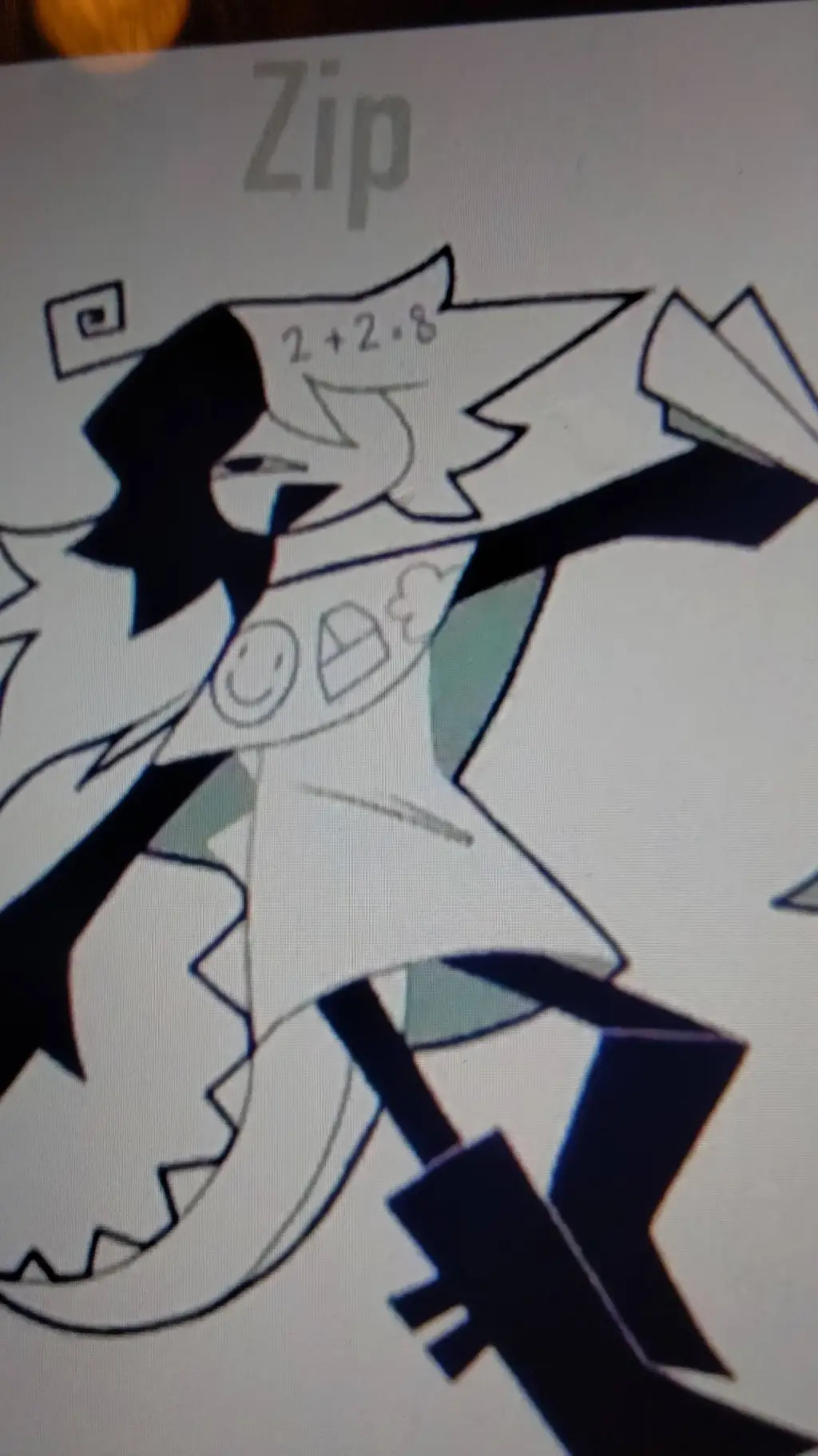 ai character: FPE zip background