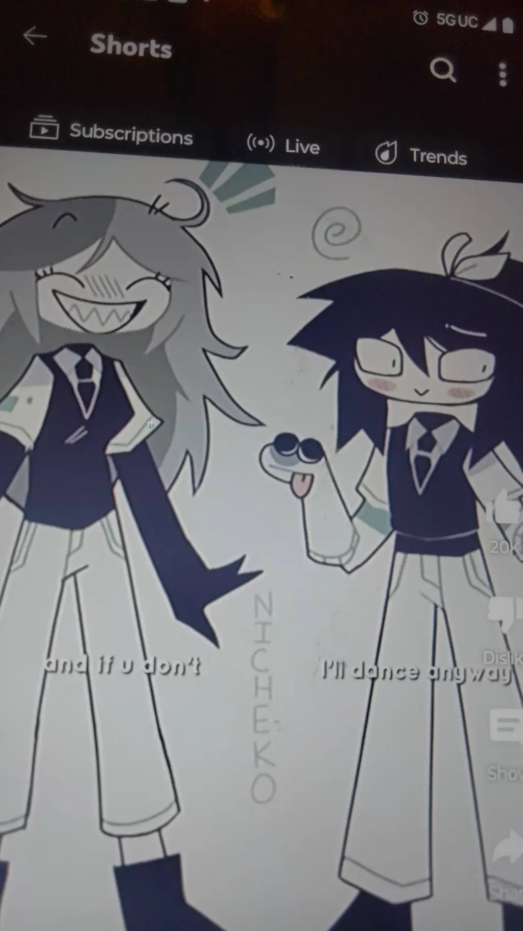 ai character: FPE swap AU  background