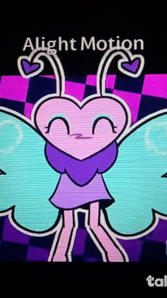 ai character: flutter background