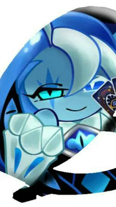 ai character: Shadow milk cookie background