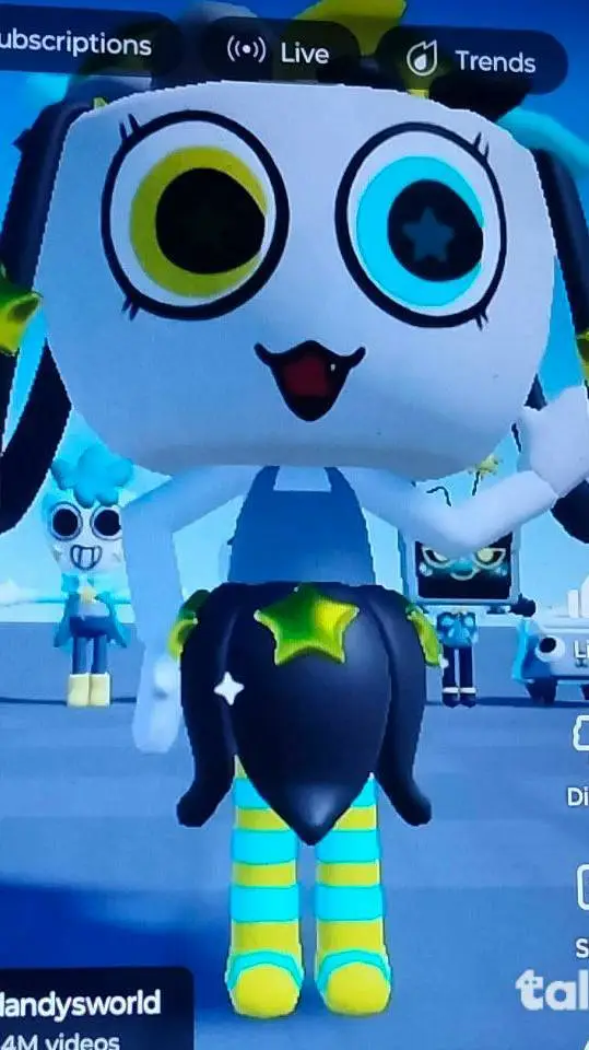 ai character: Bassie  background