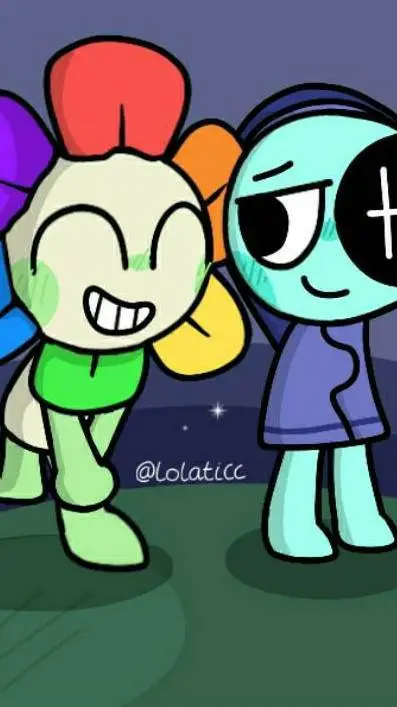 ai character: Dandy and Astro  background