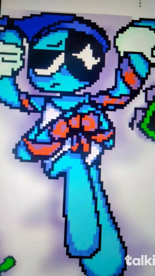 ai character: freaky Dandy  background