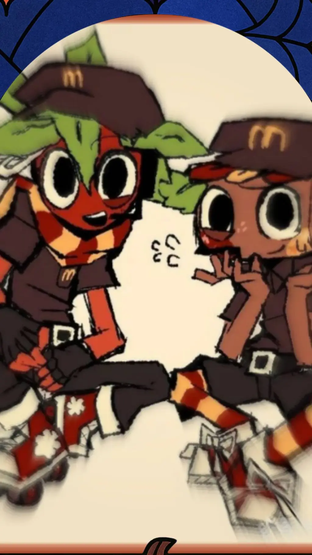 ai character: DW McDonald's background