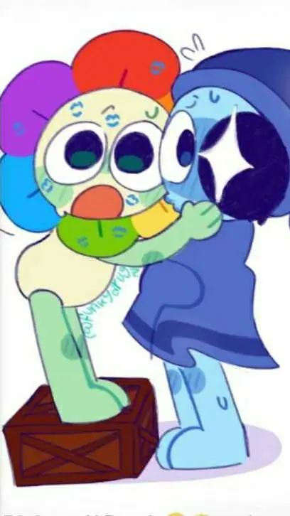 ai character: Dandy x Astro background