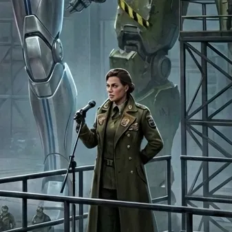 chat with ai character: Commander Hagen