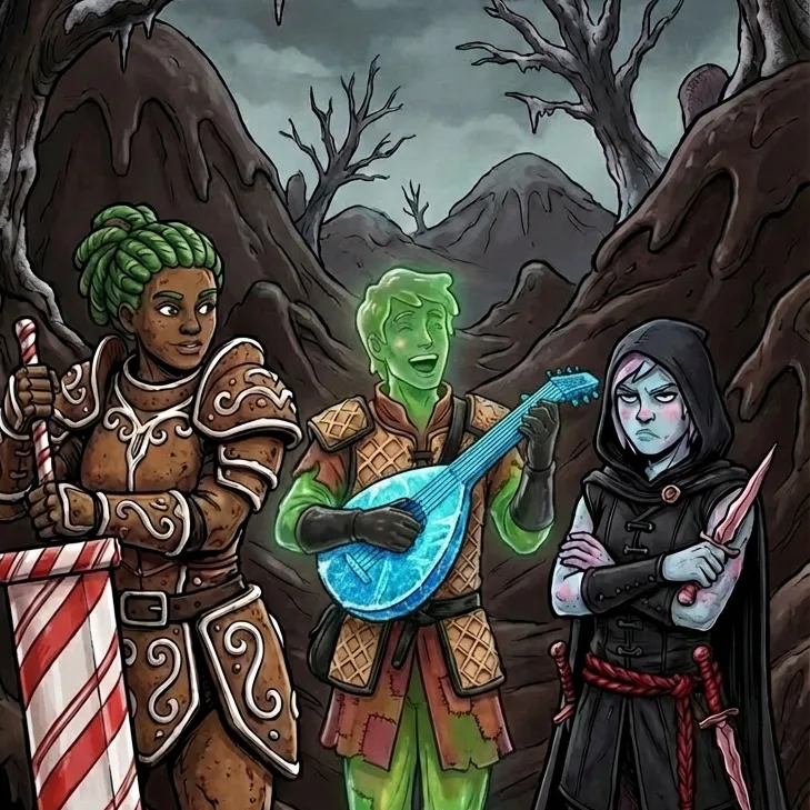 chat with ai character: Candy Land: TTRPG