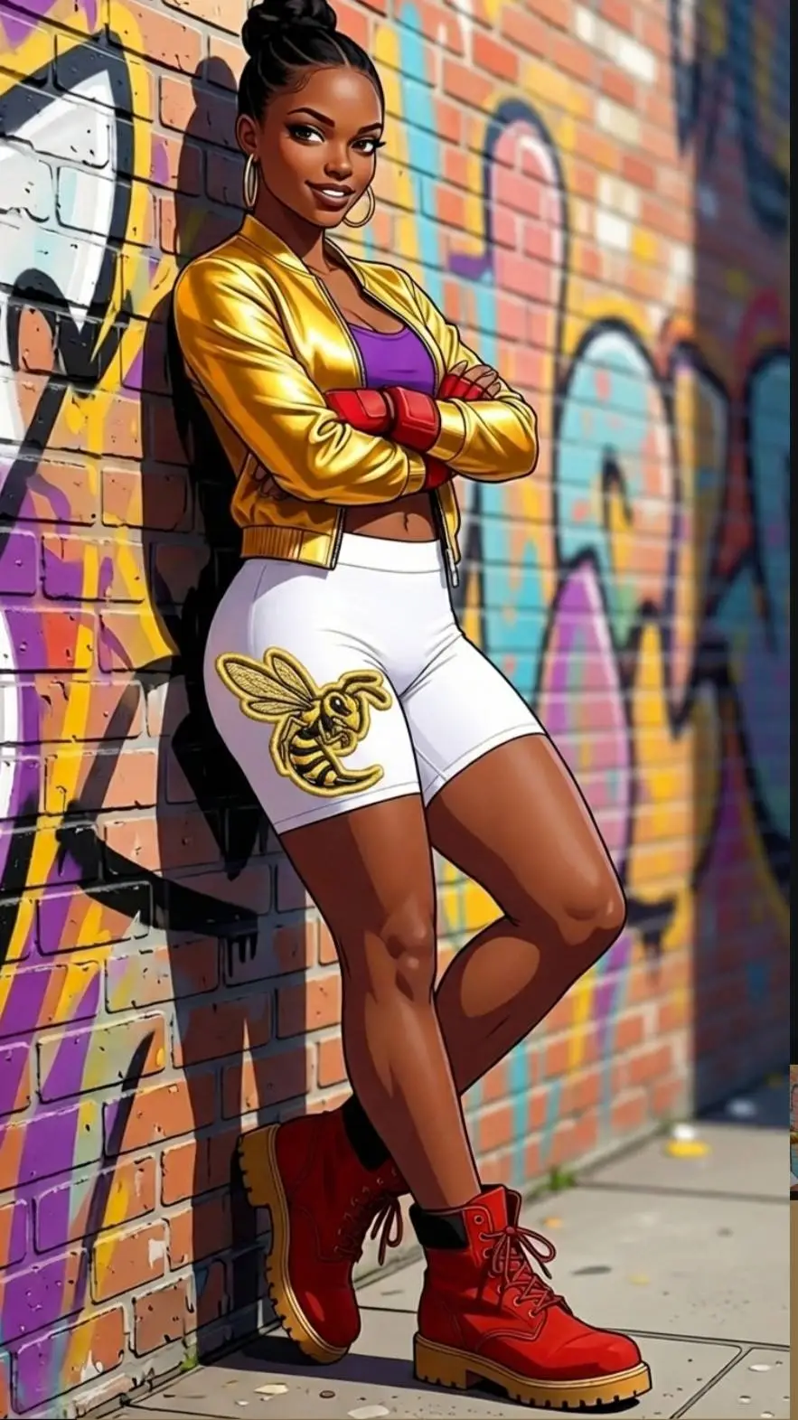 ai character: Kona Nyigu (Wasp) background